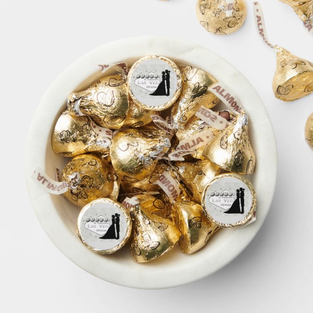 Las Vegas Wedding Chocolate Kisses Hershey®'s Kisses® (Assorted)