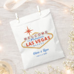 Las Vegas Wedding Favor Bag Welcome Gift<br><div class="desc">Get ready for a memorable Las Vegas wedding with these customizable wedding welcome favor bags! It's the perfect detail for a welcome bag or welcome party.</div>