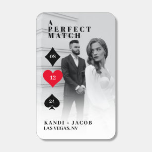 Las Vegas Wedding Favor Matchboxes