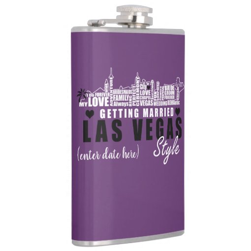 Las Vegas Wedding Gift Ideas - Wedding Party Flask | Zazzle