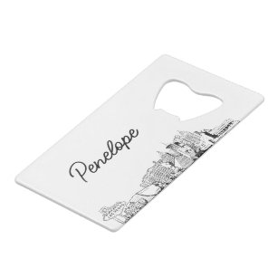 Las Vegas Wedding Gift Personalized Bottle Opener