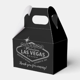 Las Vegas Wedding Hangover Recovery Kit Favor Boxes