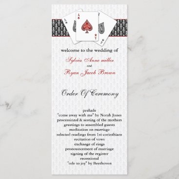 Las Vegas Wedding programs