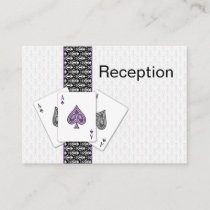 Las Vegas wedding Reception  Cards