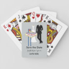 Las Vegas Wedding "Save the Date" Playing Cards