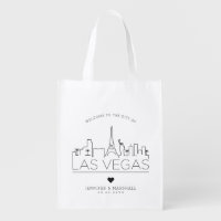 Las Vegas Wedding | Stylized Skyline