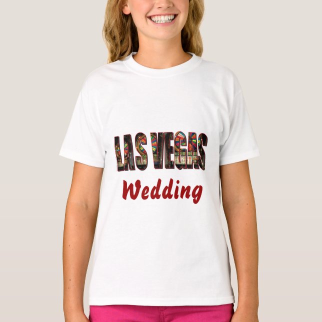 Las Vegas Wedding T-Shirt (Front)