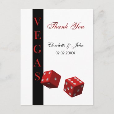 Las Vegas Wedding Thank You cards