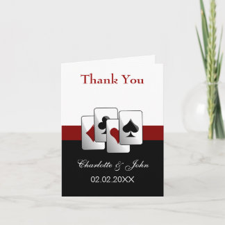 Las Vegas Wedding Thank You cards