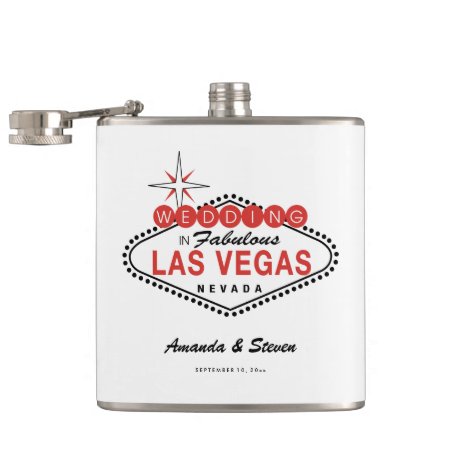 Las Vegas Wedding | Wedding Flask