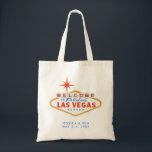 Las Vegas Wedding Welcome Tote<br><div class="desc">Get ready for a memorable Las Vegas wedding with this customizable wedding welcome tote bag! It's the perfect gift tote that guests will actually want to keep.</div>