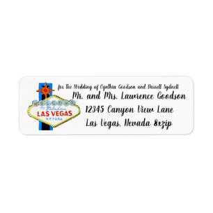 Las Vegas Weddings and Celebrations Label