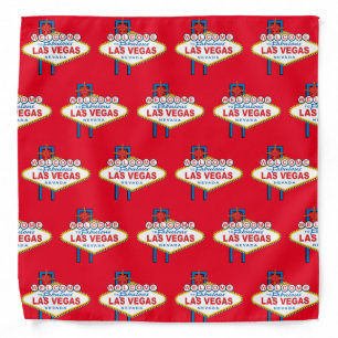 Las Vegas Welcome Sign Bandana