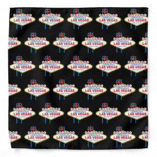Las Vegas Welcome Sign Bandana