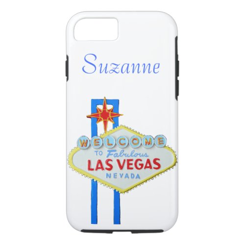 Las Vegas Welcome Sign iPhone 87 Case