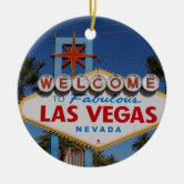 Dice Las Vegas Christmas Ornament HEAVY CERAMIC- fantastic las vegas  christmas ornaments at las vegas giftshop