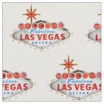 Las Vegas Welcome Sign Fabric