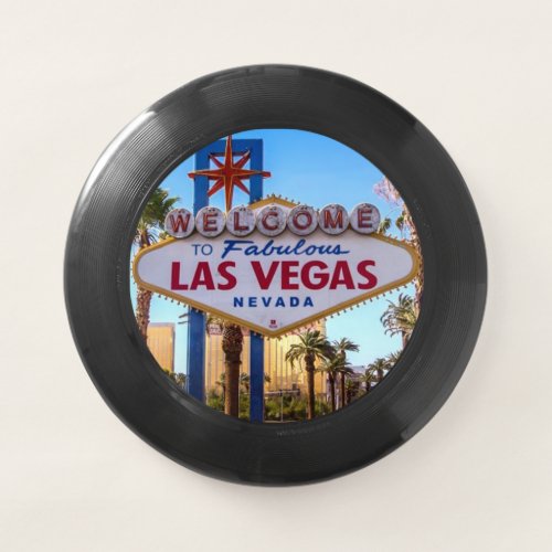 Las Vegas Welcome Sign Frisbee Flying Disc