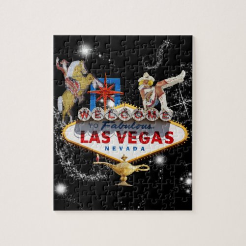 Las Vegas Welcome Sign Jigsaw Puzzle