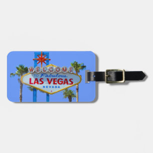 Las Vegas Welcome Sign Luggage Tag
