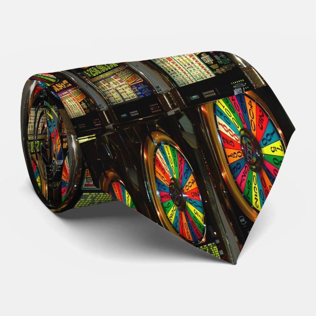 Las Vegas Welcome Sign Neck Tie (Rolled)