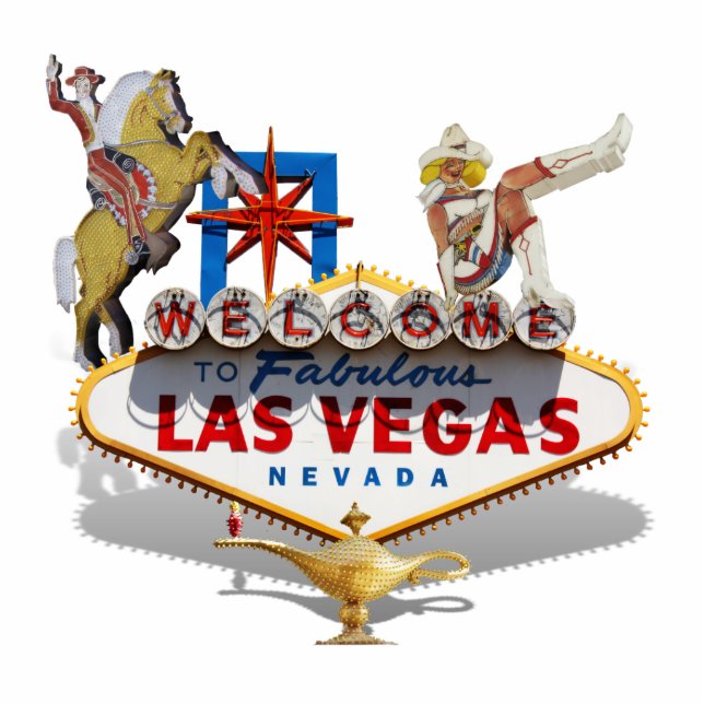 Las Vegas Welcome Sign Ornament (Front)