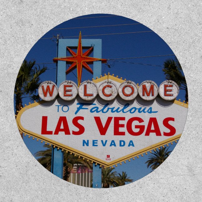 Las Vegas Welcome Sign Patch (Front)