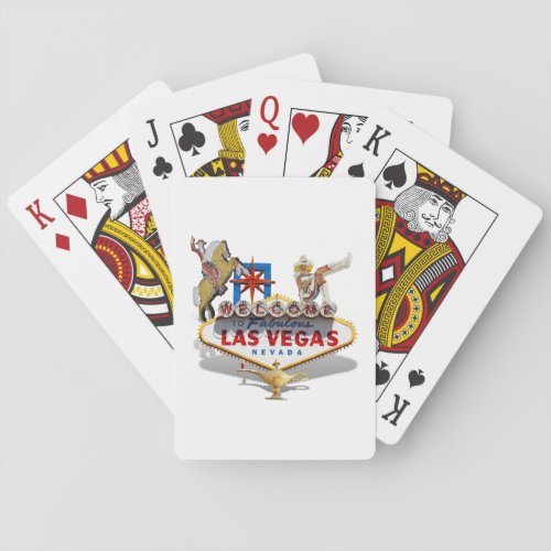 Las Vegas Welcome Sign Playing Cards