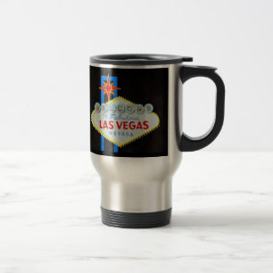 Las Vegas Welcome Sign Travel Mug