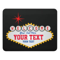 Las Vegas Welcome Sign Your Text