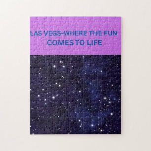 LAS VEGAS WHERE THE FUN COMES TO LIFE PUZZLE