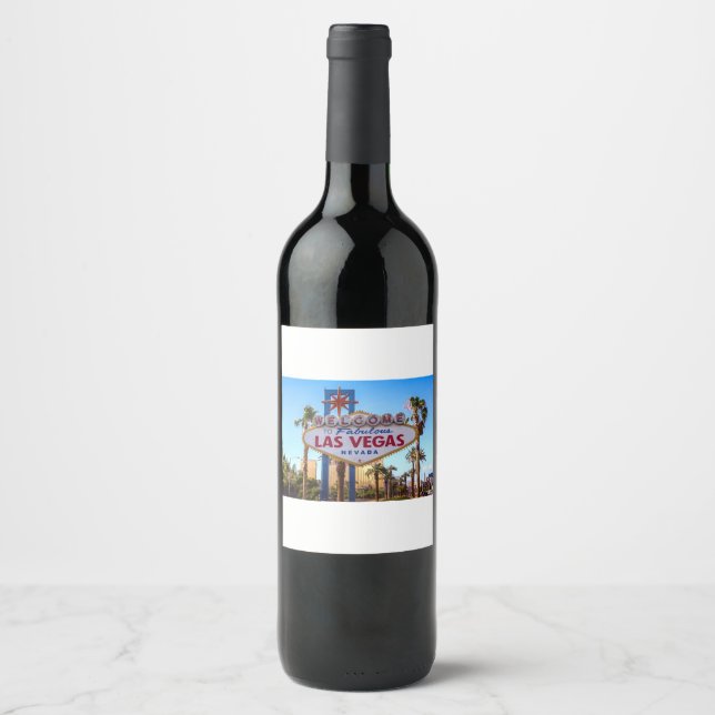 Las Vegas Wine Label (Front)