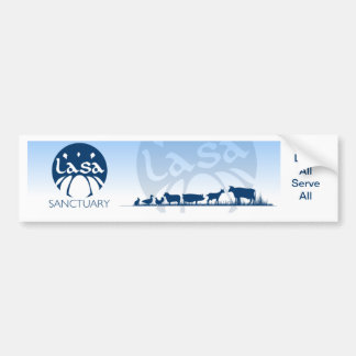 Lasa Bumpersticker Bumper Sticker