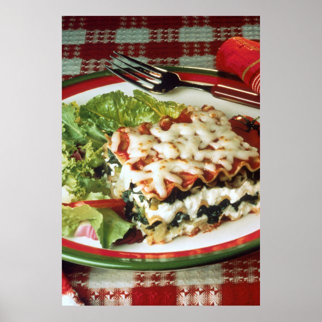 Lasagna Dinner Poster (Front)