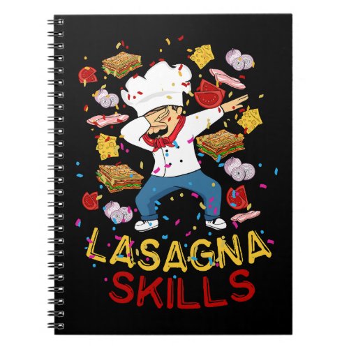 Lasagna Lover Lasagne Gift Italian Chef Lasagna Notebook