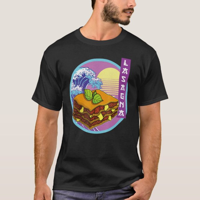 Lasagna Pasta Italy Cuisine Italian Food 4 T-Shirt (Front)