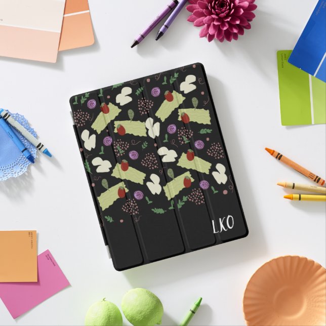 Lasagna Soup Recipe Ingredients Art iPad Smart Cover (In Situ)