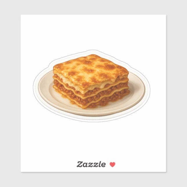 Lasagna Sticker (Sheet)