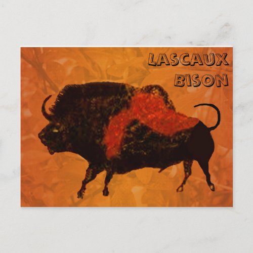 Lascaux Bison Postcard