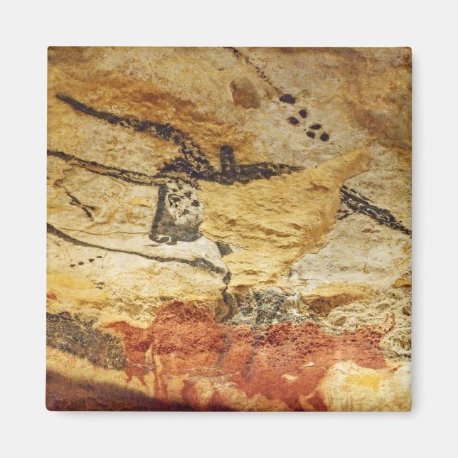 Lascaux Cave Painting Magnet (Front)