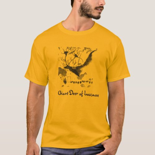 Lascaux Giant Deer T_Shirt