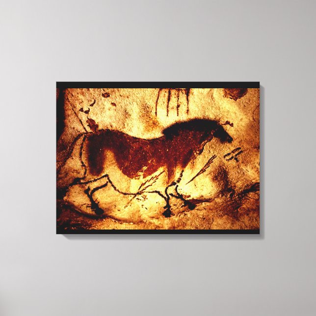 Lascaux Horse Canvas Print (Front)