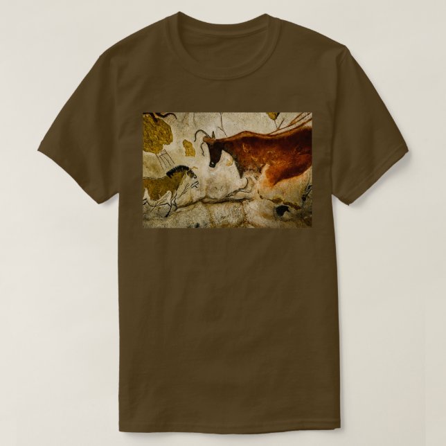Lascaux II is a replica of the cave of Lascaux T-Shirt (Design Front)