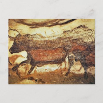 Lascaux Prehistoric Cave Art Postcard by Romanelli at Zazzle