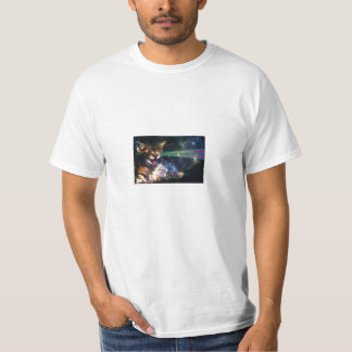 Laser Cat in Space T-Shirt