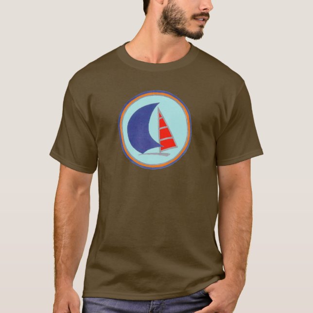 Laser class sailing T-Shirt (Front)