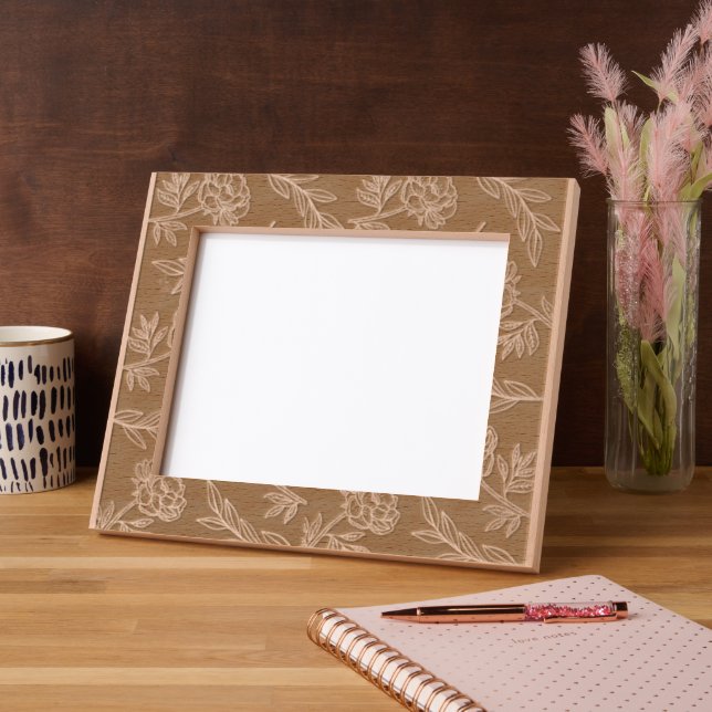 Laser Etched Picture Frame (Left)