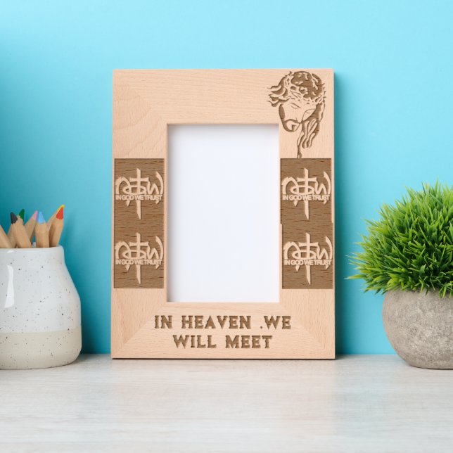 Laser Etched Picture Frame (Front)