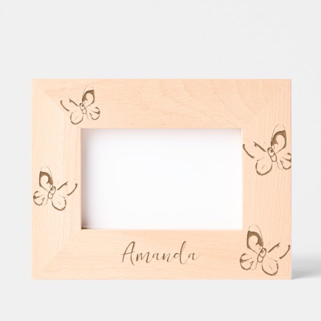 Laser Etched Picture Frame (Front)