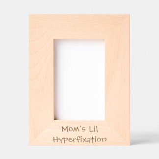 Laser Etched Picture Frame